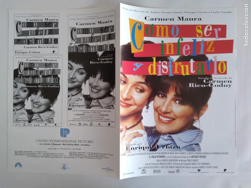 Cinema: ANTIGUA GUIA PUBLICITARIA CINE COMO SER FELIZ Y DISFRUTARLO RV 635