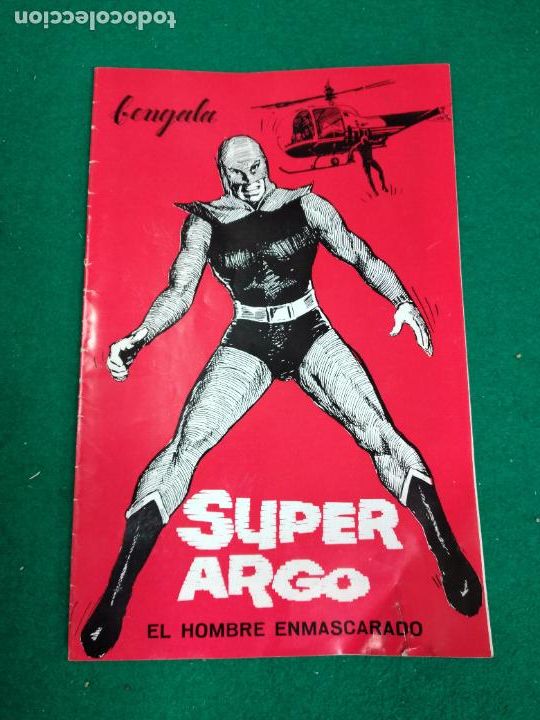 Cin&eacute;ma: GUIA PUBLICITARIA DE LA PELICULA : SUPERARGO - EL HOMBRE ENMASCARADO.GERARD TICHY - MONICA RANDAL.