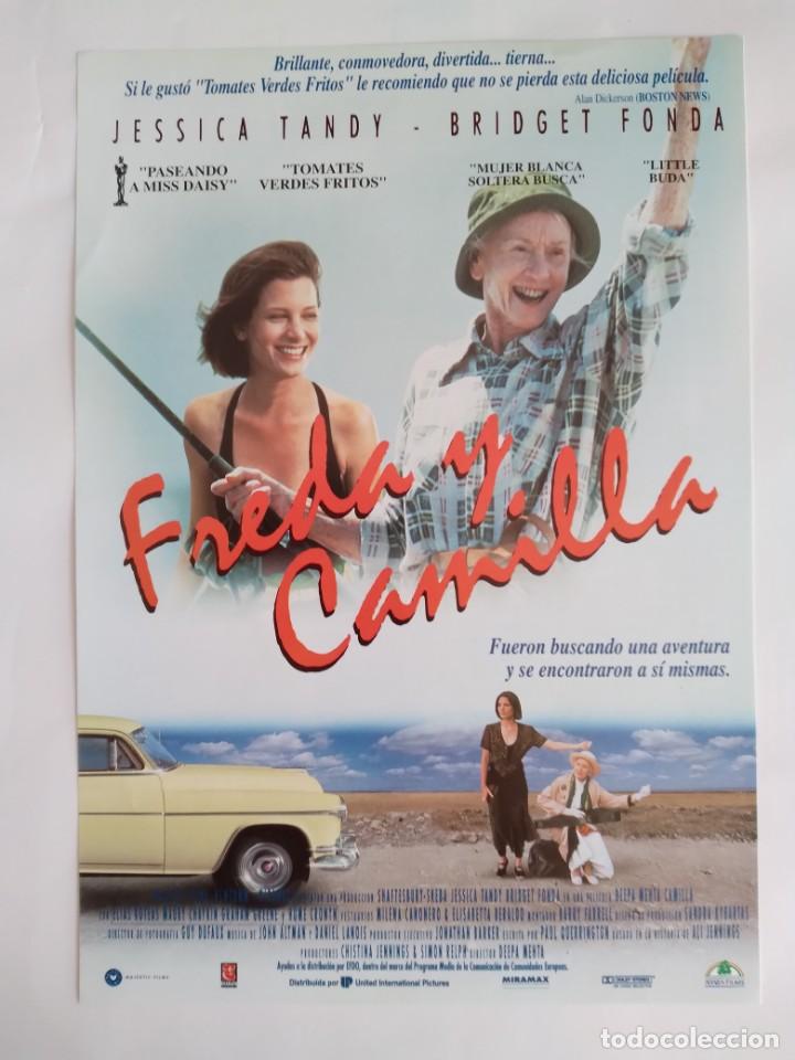 Cinema: ANTIGUA GUIA PUBLICITARIA CINE FREDA Y CAMILLA RV 676