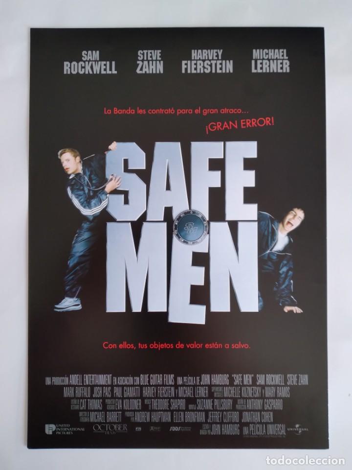 Kino: ANTIGUA GUIA PUBLICITARIA CINE SAFE MEN RV 680