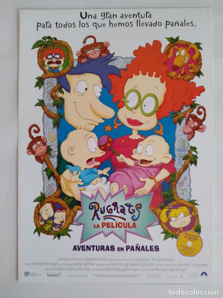 Kino: ANTIGUA GUIA PUBLICITARIA CINE RUGRATS LA PELICULA AVENTURAS EN PA&Ntilde;ALES RV 683
