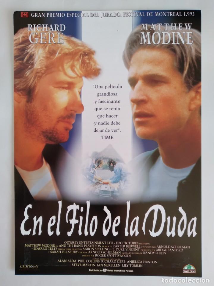 Kino: ANTIGUA GUIA PUBLICITARIA CINE EN EL FILO DE LA DUDA RV 707