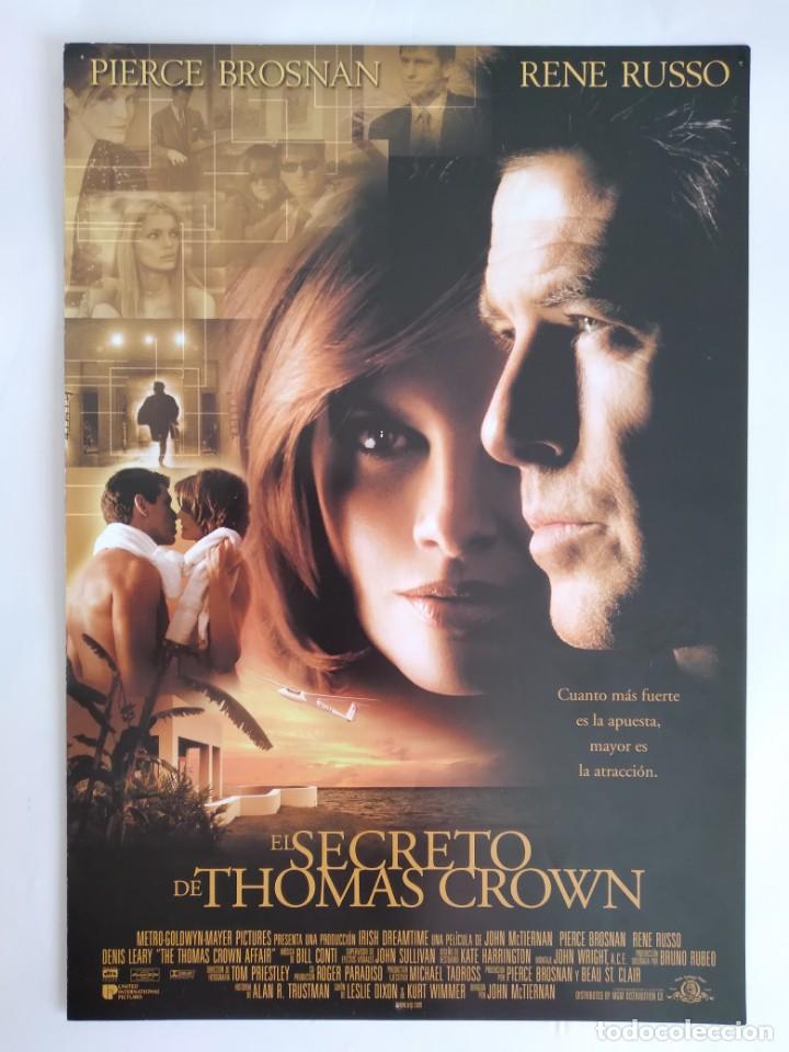 Kino: ANTIGUA GUIA PUBLICITARIA CINE EL SECRETO DE THOMAS CROWN RV 715