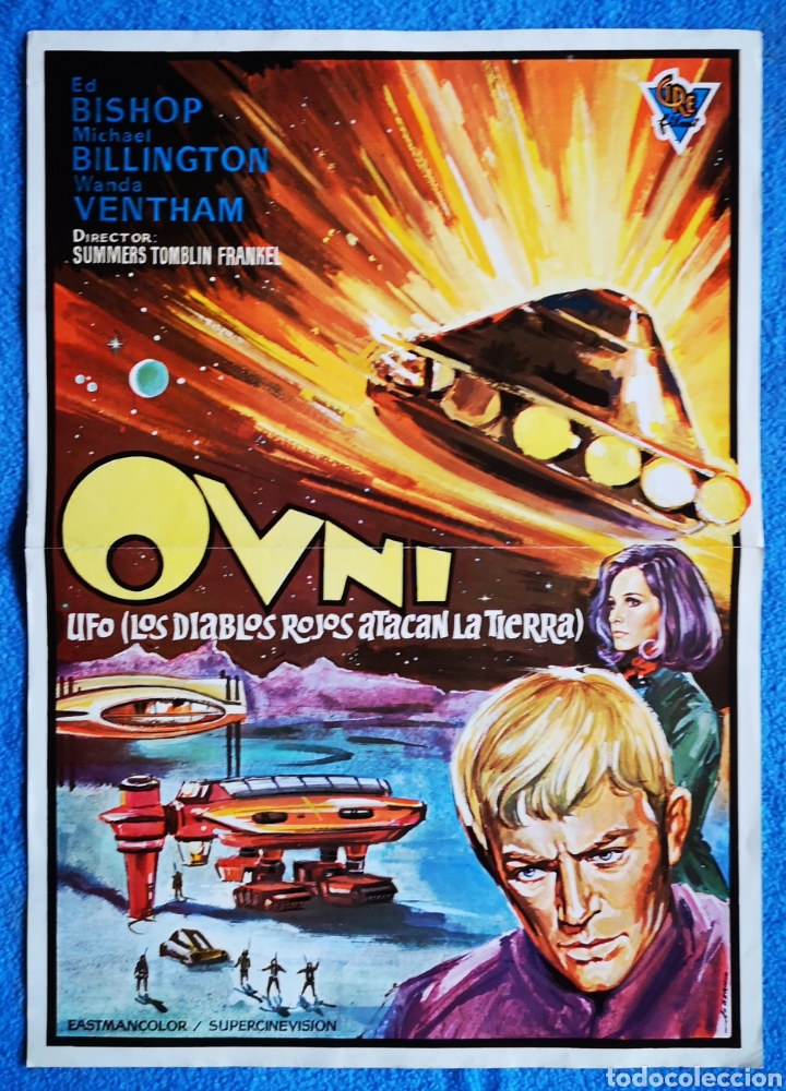 Cine: OVNI, UFO (LOS DIABLOS ROJOS ATACAN LA TIERRA) - 44 X 31