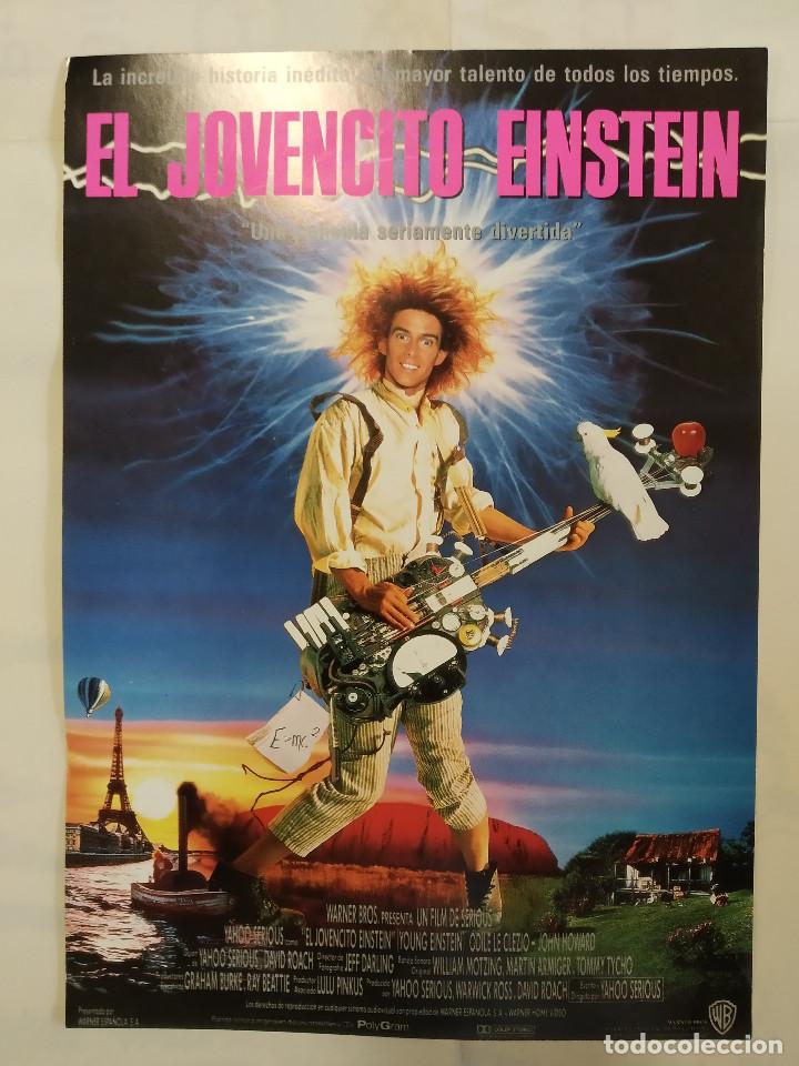 Cine: El jovencito Einstein. Yahoo Serious, Odile Le Clezio, John Howard. GUIA DE CINE