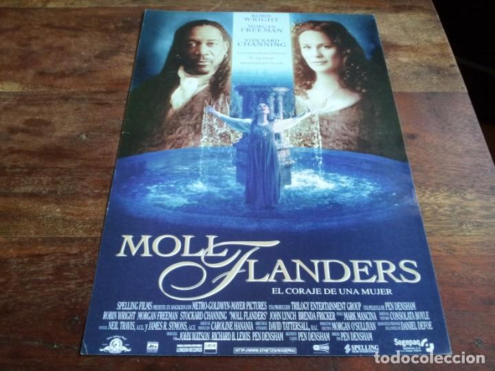 Kino: MOLL FLANDERS - ROBIN WRIGHT, MORGAN FREEMAN, STOCKARD CHANNING - GUIA ORIGINAL SOGEPAQ A&Ntilde;O 1996