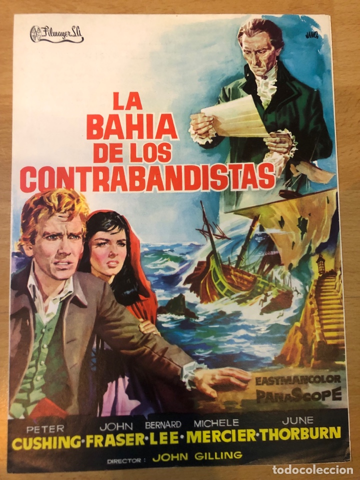 Cine: Guia filmayer la bah&iacute;a de los contrabandistas.peter cushing 2