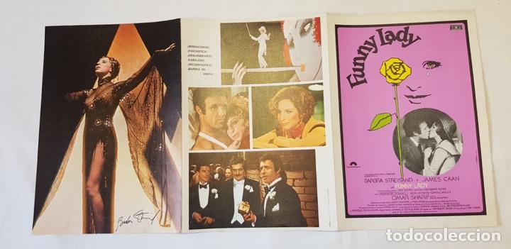 Cine: Gu&iacute;a y ficha publicitaria de &rdquo;FUNNY LADY&rdquo; 1975 -Barbra Streisand-James Caan-Omar Sharif