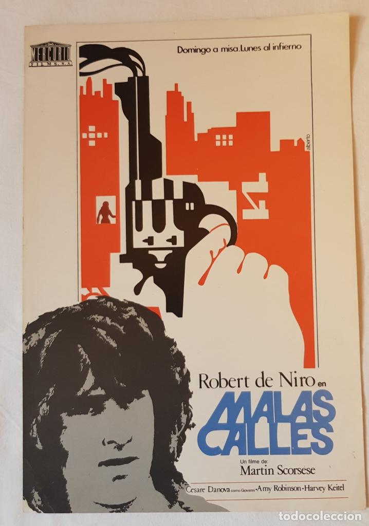 Cine: Ficha t&eacute;cnica &rdquo;MALAS CALLES&rdquo; 1977 Scorsese-Robert De Niro-Harvey Keitel
