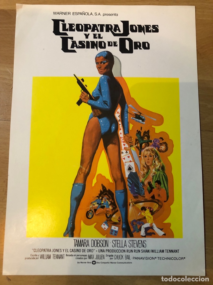 Cine: Guia warner cleopatra jones y el casino de oro.Tamara dobson 2