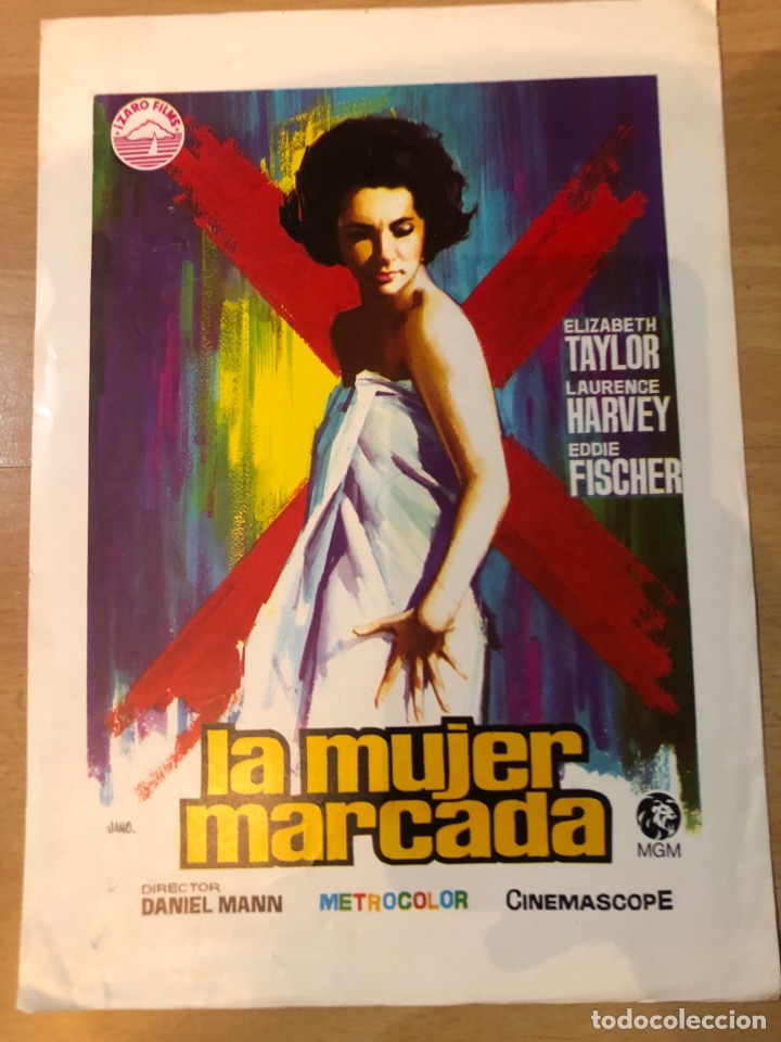 Cine: Guia izaro films la mujer marcada.Elizabeth taylor 2
