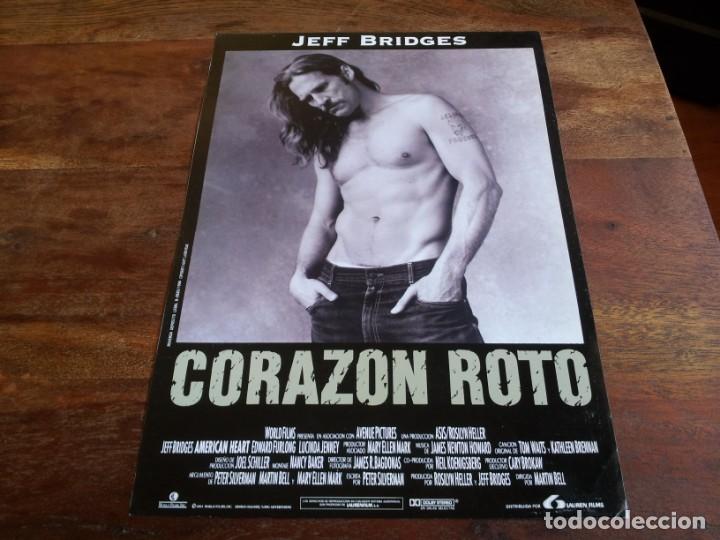 Cinema: Corazon roto - Jeff Bridges, Edward Furlong, Lucinda Jenney - guia original Lauren 1992