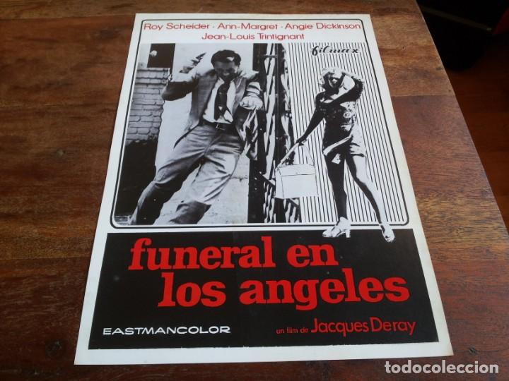 Cine: Funeral en Los Angeles - Roy Scheider, Ann Margret, Angie Dickinson - guia original Filmax 1972