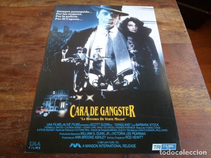 Cinema: Cara de gangster - Scott Glenn, Barbara Stock, Ed Dross - guia original TRI films 1987