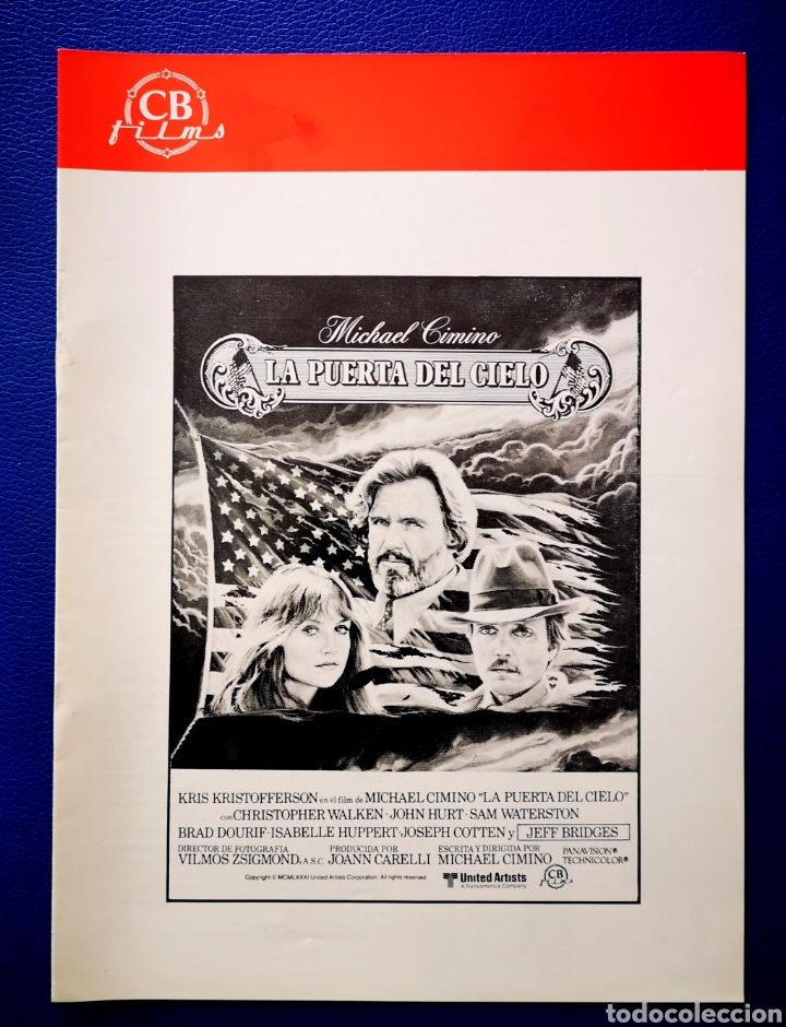 Cine: LA PUERTA DEL CIELO - Foto 1
