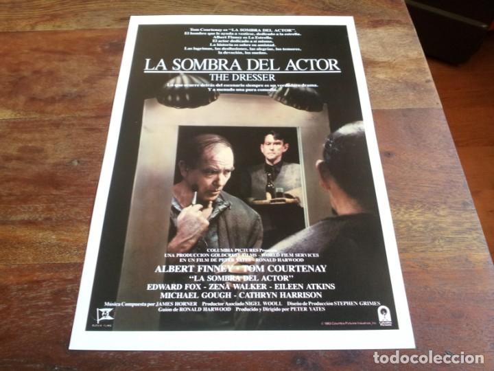 Cine: La sombra del actor the dresser - Albert finney, Edward Fox - guia original Columbia 1983