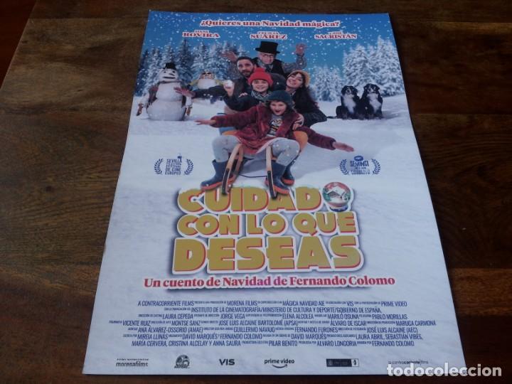 Cin&eacute;ma: Cuidado con lo que deseas - Jose Sacristan, Cecilia Suarez,F. Colomo - Guia original Acontra 2021