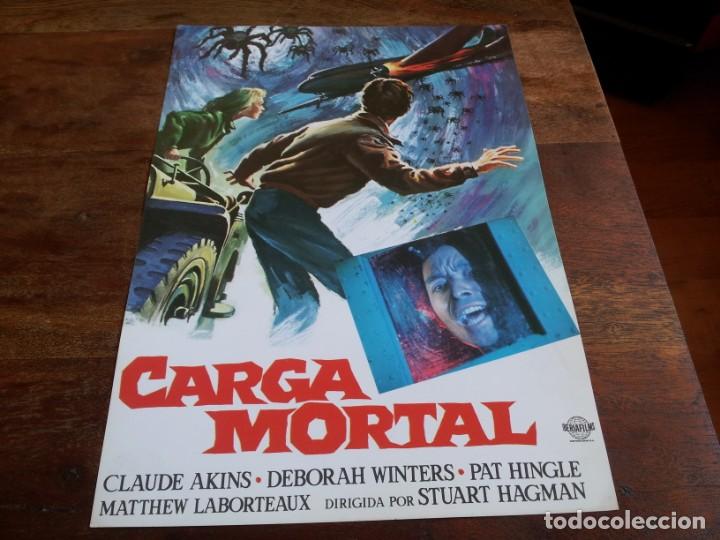 Cinema: Carga Mortal - Claude Akins, Charles Frank, Deborah Winters - Guia original Iberia 1977