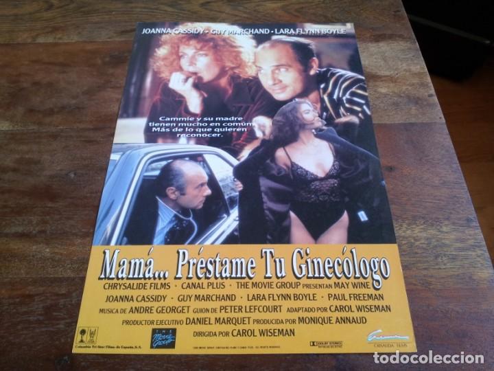 Cinema: Mama...Prestame tu Ginecologo - Joanna Cassidy, Guy Marchand - Guia original Columbia 1990