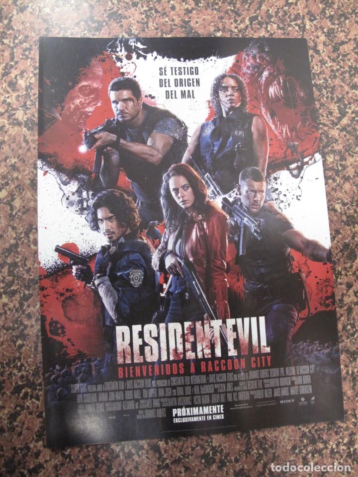 Cine: CAJA1 RESIDENT EVIL BIENVENIDOS A RACCOON CITY 10 GUIAS 25&euro; 100 GUIAS 130&euro; CON ENVIO