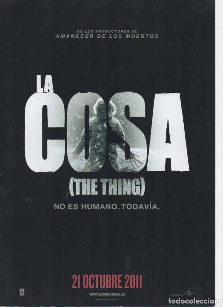 Cine: LA COSA (THE THING): MARY ELIZABETH WINSTEAD ES UNA GU&Iacute;A NO ES UN DVD