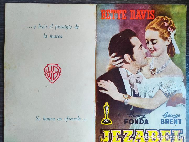 Cine: Cat&aacute;logo Promocinal 1950: JEZABEL (Henry Fonda)-LAS DOS SE&Ntilde;ORAS CARROLL (Humphrey Bogart)