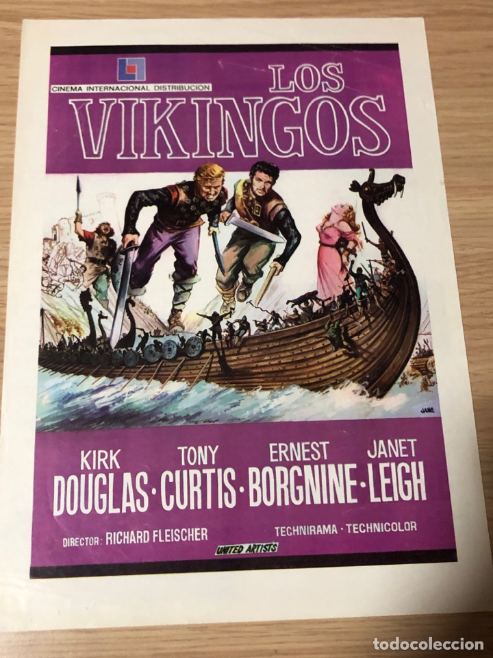 Cine: Guia los vikingos kirk Douglas Tony curt&iacute;s 4