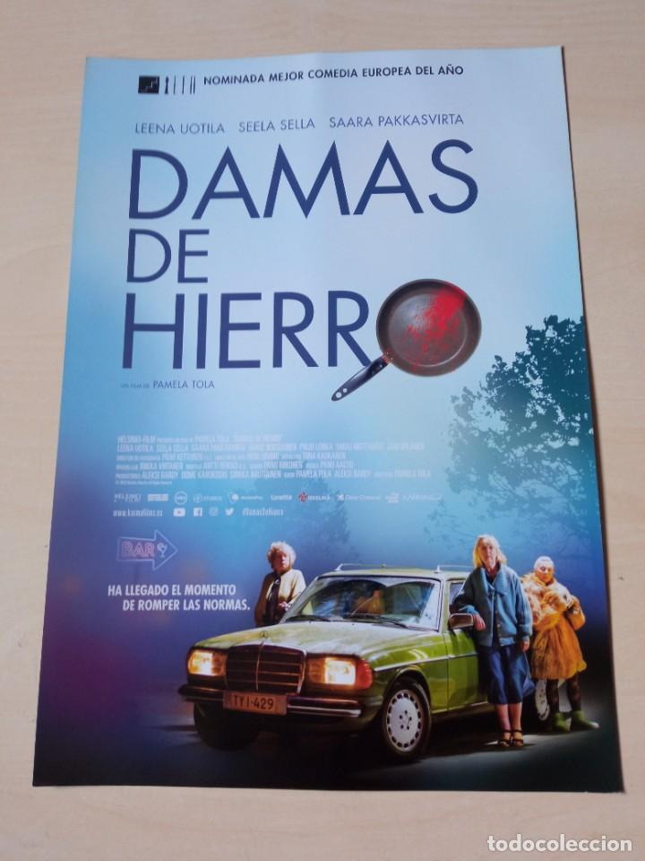 Cine: DAMAS DE HIERRO. GUIA ORIGINAL DE CINE NUEVA. (PEDIDO MINIMO 5 E.)