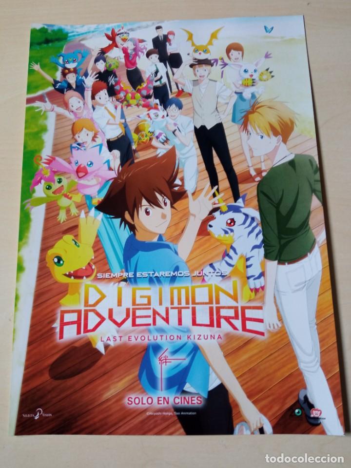 Cine: DIGIMON ADVENTURE -LAST EVOLUTION KIZUMA- GUIA ORIGINAL DE CINE. ANIMACION.(PEDIDO MINIMO 5 E.)