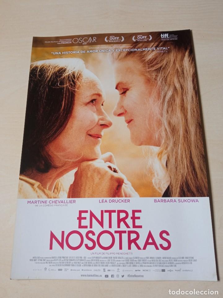 Cine: ENTRE NOSOTRAS. GUIA ORIGINAL DE CINE. (PEDIDO MINIMO 5 E.)