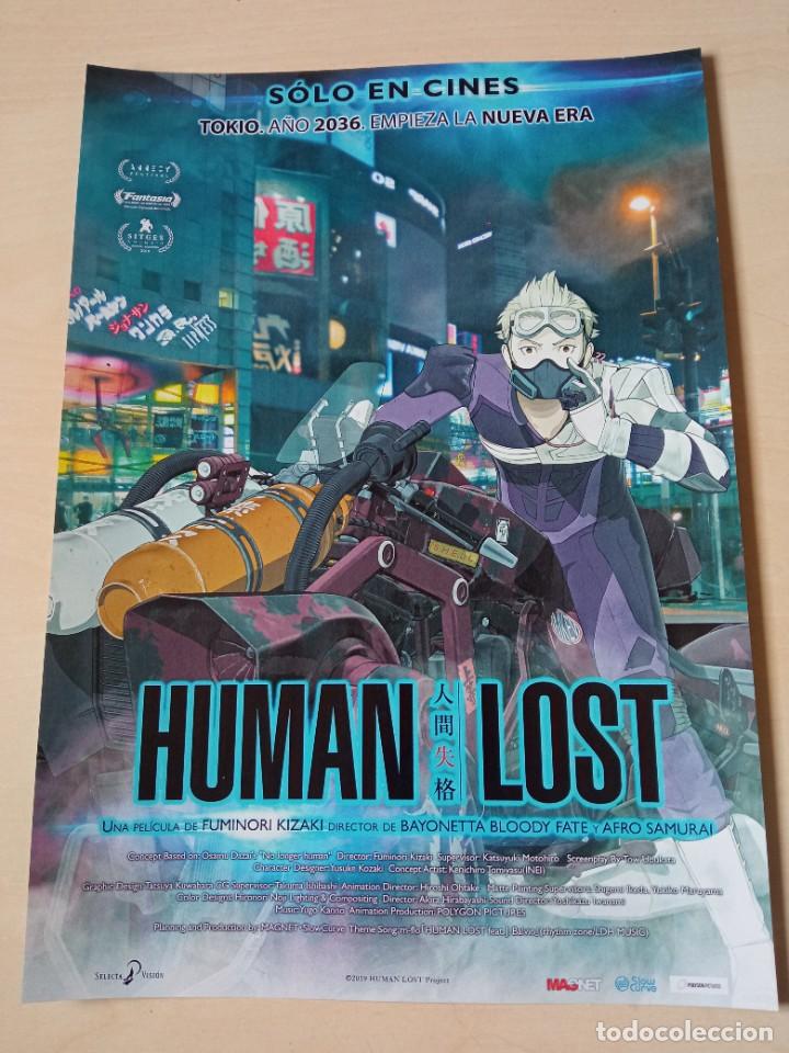 Cine: HUMAN LOST. GUIA ORIGINAL DE CINE. ANIMACION (PEDIDO MINIMO 5 E.)