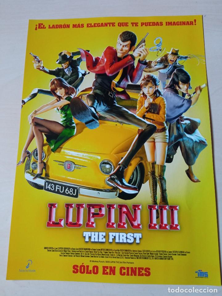 Cinema: LUPIN III -THE FIRST- GUIA ORIGINAL DE CINE. ANIMACION (PEDIDO MINIMO 5 E.)