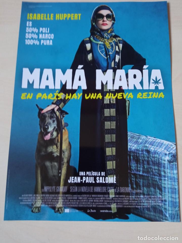 Cine: MAMA MARIA -EN PARIS HAY UNA REINA- GUIA ORIGINAL DE CINE. ISABELLE HUPPERT (PEDIDO MINIMO 5 E.)