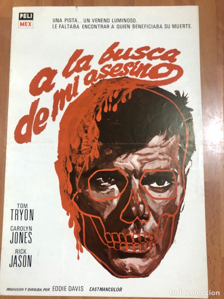 Cine: Guia pelimex a la busca de mi asesino.tom tryon carolyn jones 4