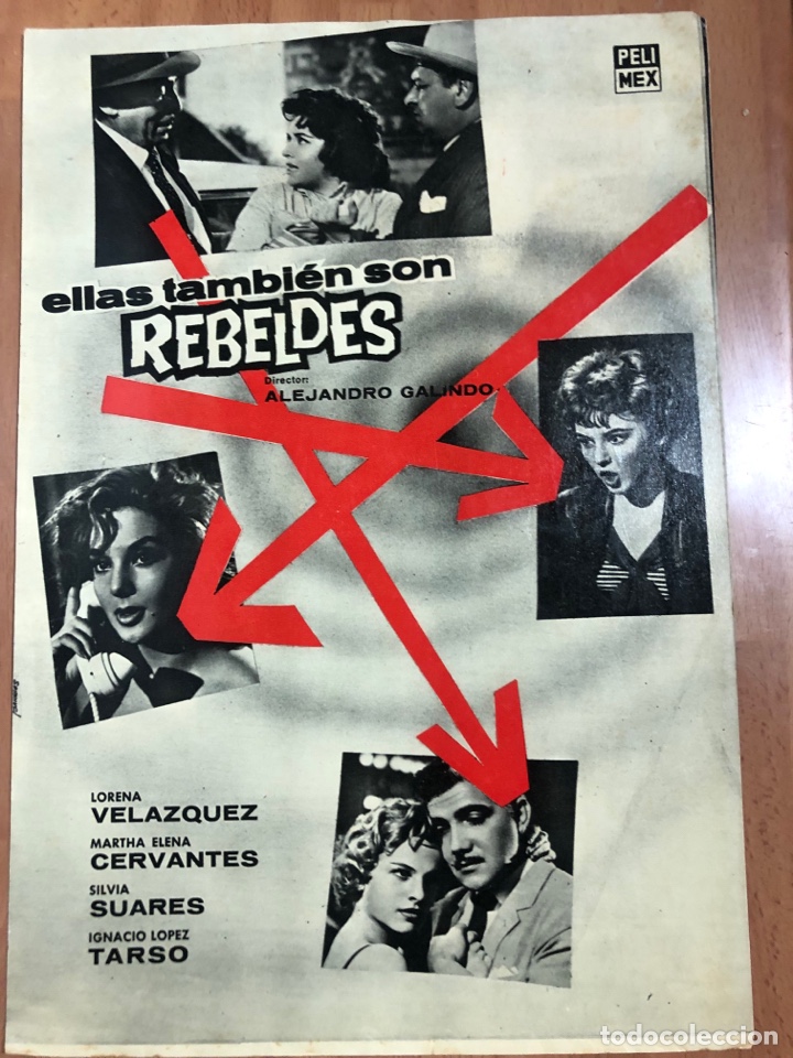 Cine: Guia pelimex ellas tambi&eacute;n son rebeldes.Lorena Vel&aacute;zquez 4