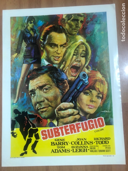 Cine: Guia subterfugio Gene barry Joan collins 5