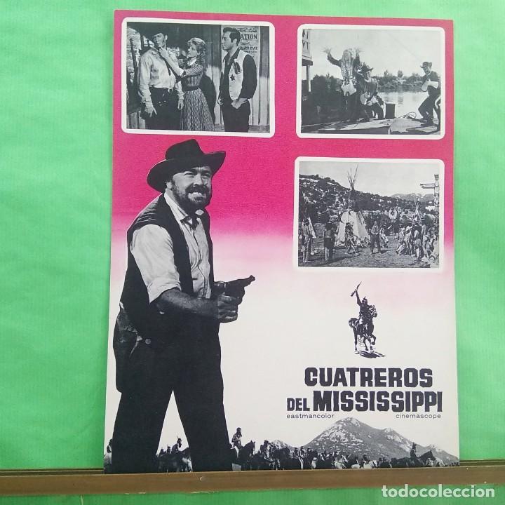 Cine: GUIA CUATREROS DEL MISSISSIPPI 1964 - JURGEN ROLAND - 2PAGINAS- EXCELENTE - L5