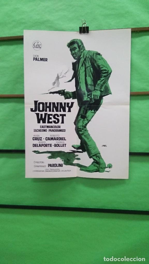 Kino: GUIA JOHNNY WEST - DICK PALMER - GUIA + POSTER - 8 PAGINAS - EXCELENTE . L5