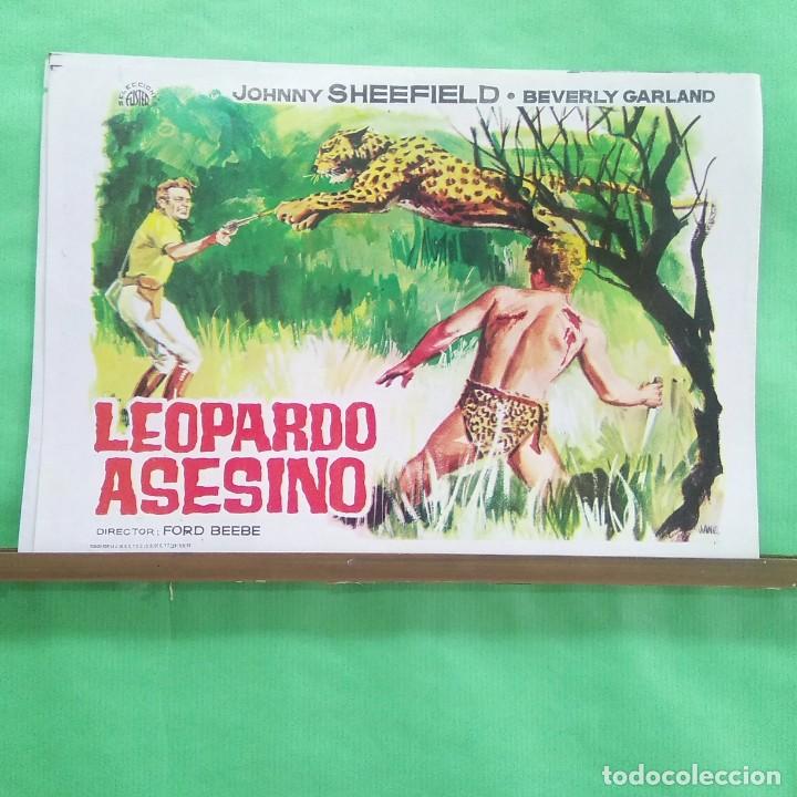 Cine: GUIA DOBLE LOS ATRACADORES DEL FARGO - LEOPARDO ASESINO -4 PAGINAS- RARA - L5