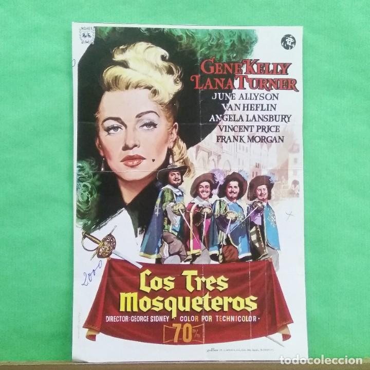 Cine: GUIA LOS TRES MOSQUETEROS -1971 - Lana Turner, Gene Kelly, June Allyson - 1 pagina - L7