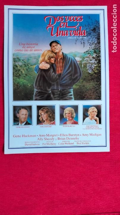 Cine: Guia simple. DOS VECES EN UNA VIDA. GENE HACKMAN, ANN MARGRET.