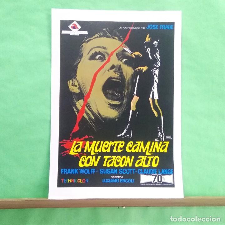 Cinema: GUIA DE CINE - LA MUERTE CAMINA CON TACON ALTO - (TERROR DE CULTO ESPA&Ntilde;OL) 4 PAGINAS - EXCELENTE- L8