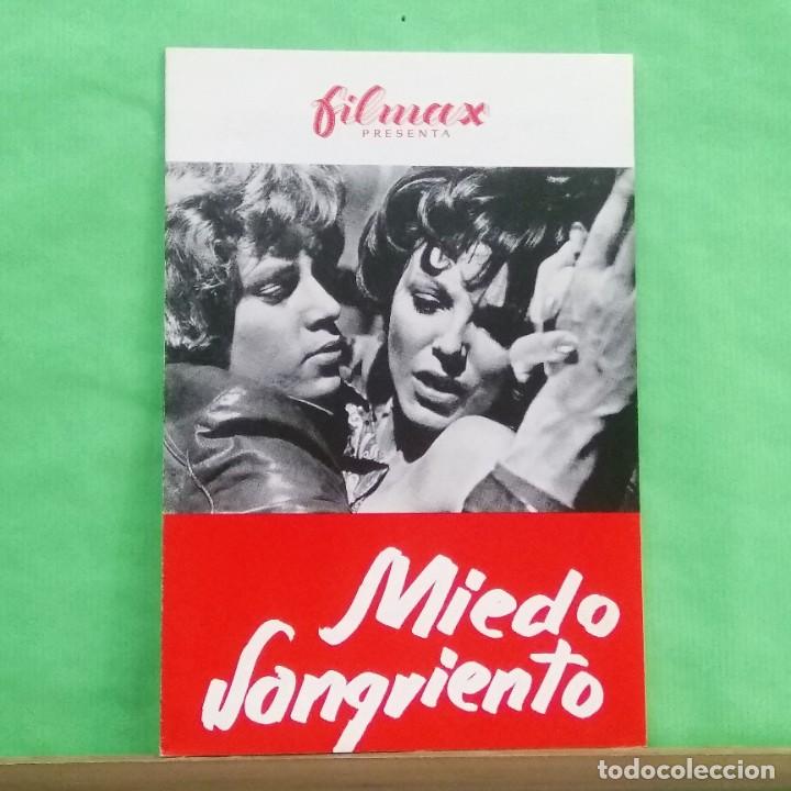 Cine: GUIA DE CINE - MIEDO SANGRIENTO - JOAN COLLINS - 12 PAGINAS - EXCELENTE - L8