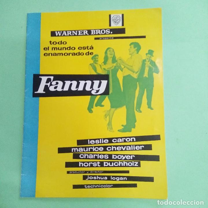 Cinema: GUIA DE CINE - FANNY - LESLIE CARON - CHARLES BOYER - 12 PAGINAS - 1961 - EXCELENTE - L10