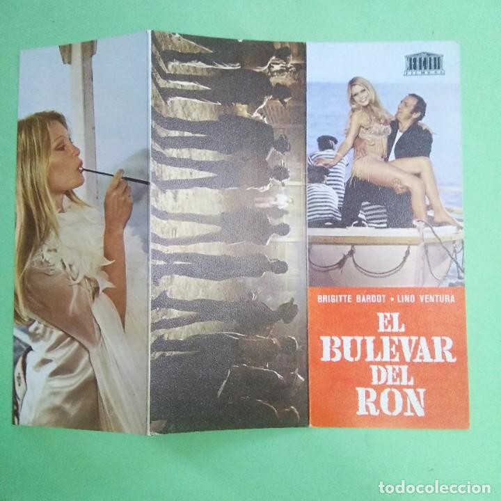Cine: GUIA DE CINE - EL BULEVAR DEL RON - BRIGITTE BARDOT- LINO VENTURA - 6 PAG. EXCELENTE- L12
