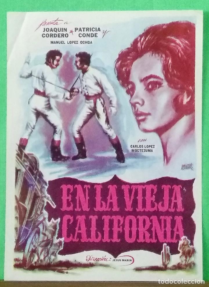 Cinema: GUIA DE CINE - EN LA VIEJA CALIFORNIA - 1964- JOAQUIN CORDERO - 2 PAGINAS - BUENO - L 12