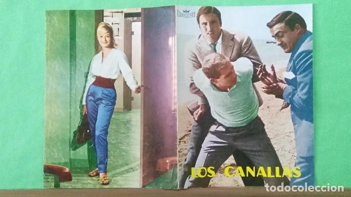 Cinema: GUIA DE CINE - LOS CANALLAS - 1960 - MARINA VLADY - 6 PAGINAS - EXCELENTE - L12