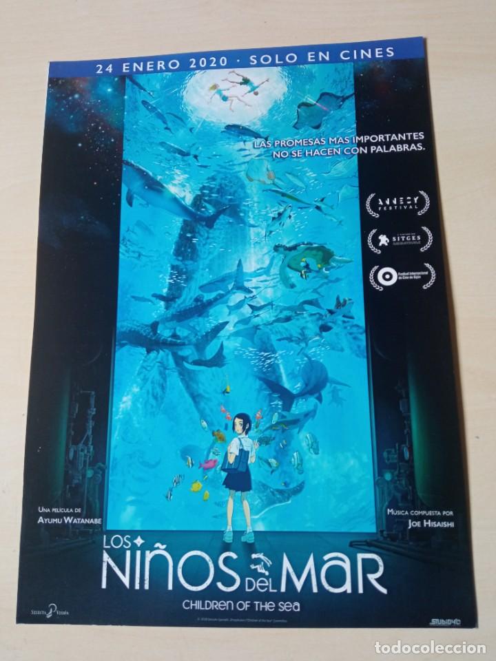 Cinema: LOS NI&Ntilde;OS DEL MAR. GUIA ORIGINAL DE CINE NUEVA. ANIMACION. JAPONESA (PEDIDO MINIMO 5 E.)