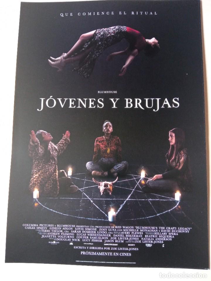 Cine: JOVENES Y BRUJAS. GUIA ORIGINAL DE CINE. TERROR (PEDIDO MINIMO 5 E.)