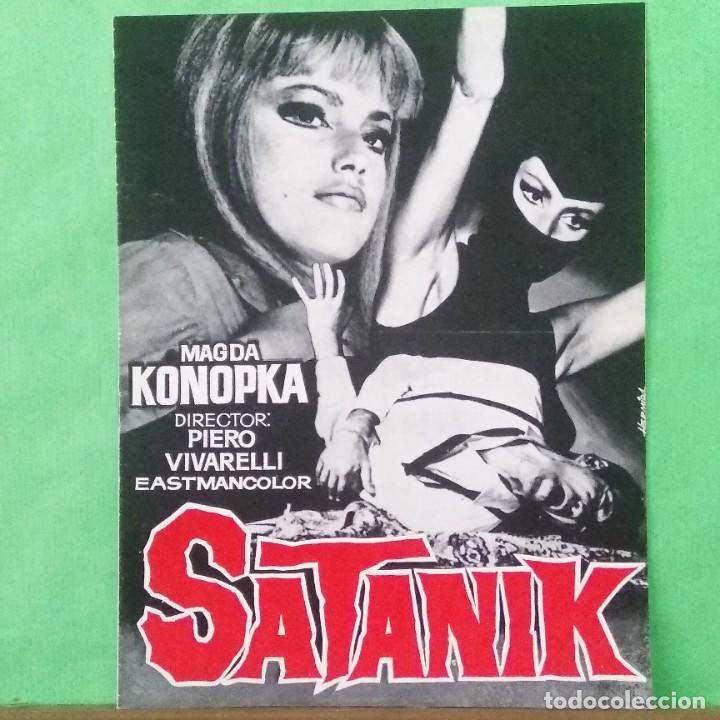 Kino: GUIA DE CINE - SATANIK - MAGDA KONOPKA - 4 PAGINAS - EXCELENTE - L12